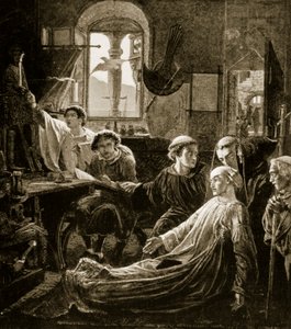 وفاة الجليل بيدي ، 735 بواسطة دبليو بيل سكوت